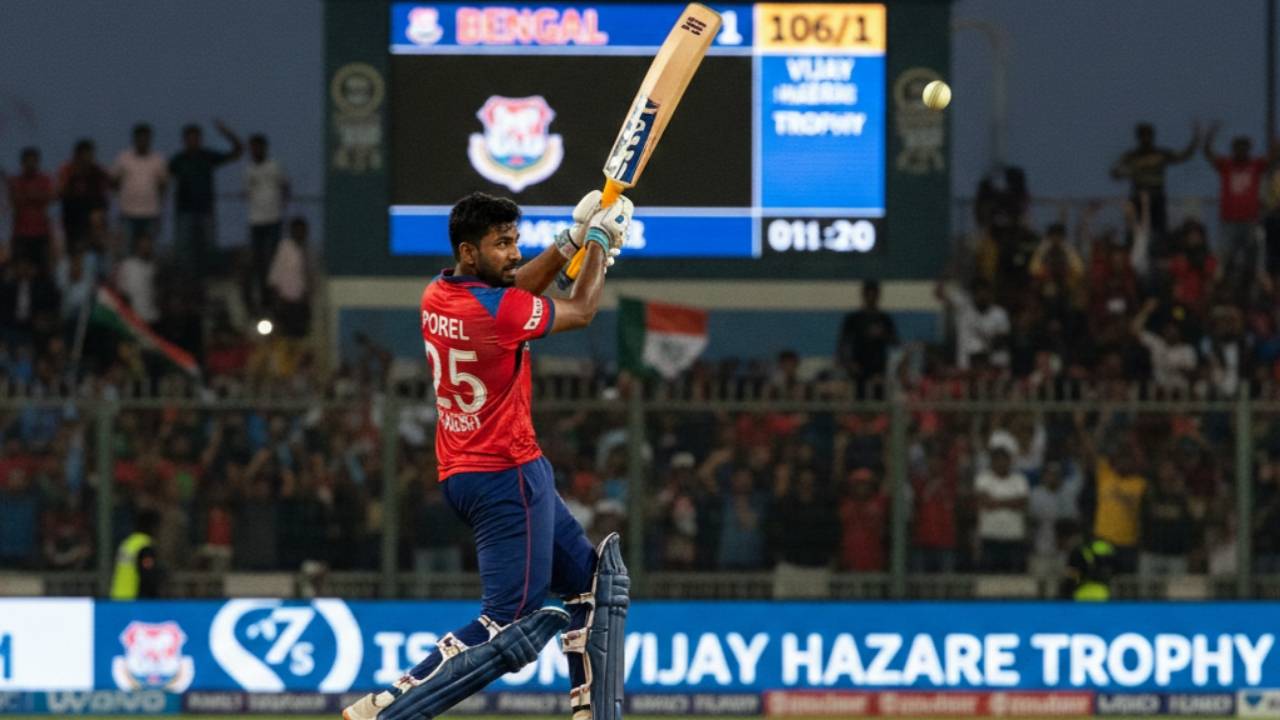 Chandigarh vs Bengal Abhishek Porel