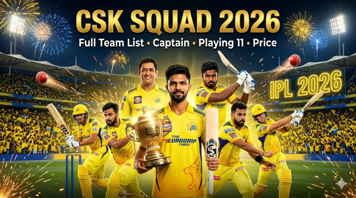 CSK Squad 2026